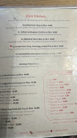 Pho Hoang Restaurant menu