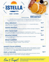 Chef Stella Diner Catering food