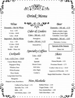 Crofters Steak & Seafood menu