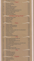 Gung Ho Restaurant menu