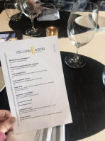 Yellow Door Bistro menu