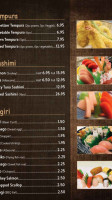 Sushi Centre menu
