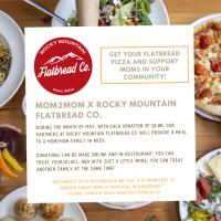 Rocky Mountain Flatbread Co. food