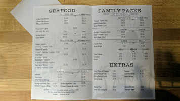 Sir Bob's Fish & Chips menu