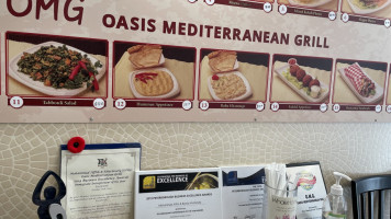 Oasis Mediterranean Grill food