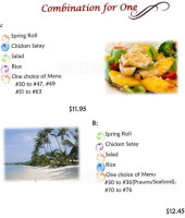 Papaya Hut menu