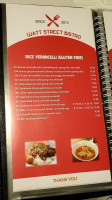 Watt Street Bistro menu