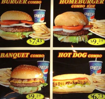 C & Dubbs Hamburgers food