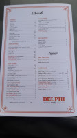 Delphi Cafe food
