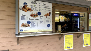 Pajo's Fish Chips At Rocky Point Park menu