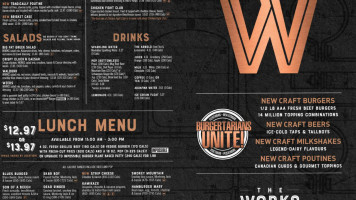 The Works Craft Burgers inside