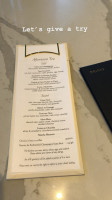Origo Club menu