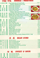 China Garden Restaurant menu