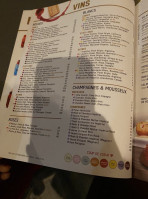 SHAKER Cuisine Mixologie menu