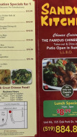 Sandy's Kitchen Chinese Cuisine food