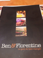 Ben & Florentine food