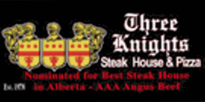 Three Knights Steakhouse & Pizza food