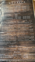 Grozepa Brasserie Urbaine menu