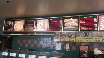 Tom's Restaurant menu