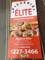 Pizzeria Elite food