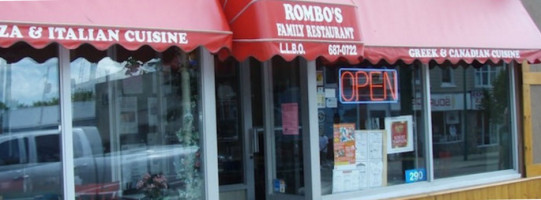 Rombos Family Restaurant outside