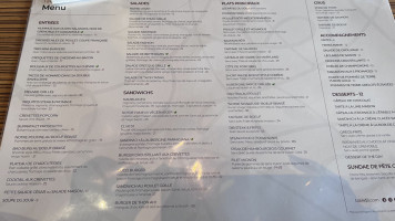 Table 51 menu