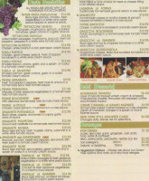 Thyme Ristorante menu