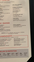 The Keg Steakhouse + Bar Fallsview Embassy Suites menu