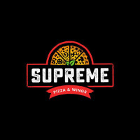Supreme Pizza And Wings food