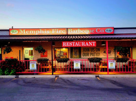 Memphis Fire Barbeque Company food