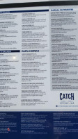 Catch Kitchen and Bar Restaurant menu