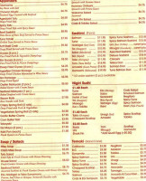 Matsuyama Japanese Restaurant menu