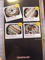 Sushi Train menu