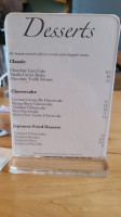 Axia Restaurant and Bar menu