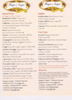 Mangia E Scappa Italian Foods Ltd menu