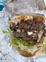 Baja Burger Shack food