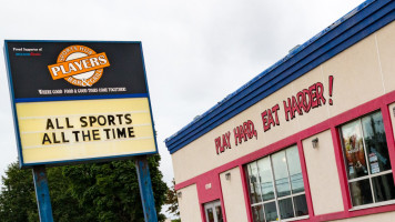Player's Sports Hub, And Grill outside