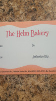 The Helm Pie Bakery menu