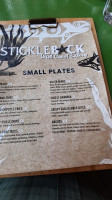 Stickleback Oceanfront Cider Taphouse menu
