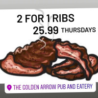 The Golden Arrow Pub and Eatery food