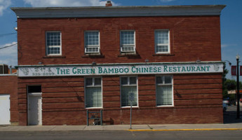 The Green Bambo outside