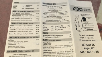Kibo Japanese Grill Cafe inside