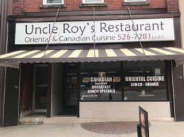 Uncle Roy's Restaurant menu