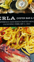 Perla Oyster Grill food