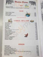 Alix-gator Inn menu