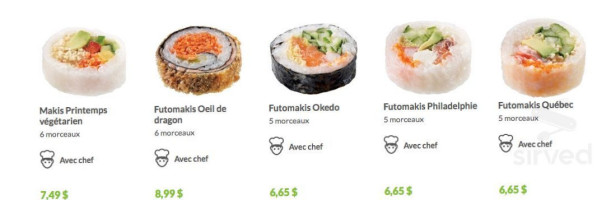 Mito Sushi food