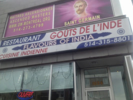 Goût De L'inde/flavours Of India inside