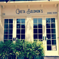 Greta Solomon's Dining Room outside