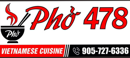 Pho 478 food