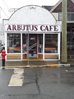 Arbutus Cafe outside